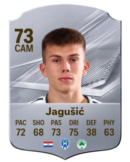 Jagušić 73 Silver CAM FC 27 card