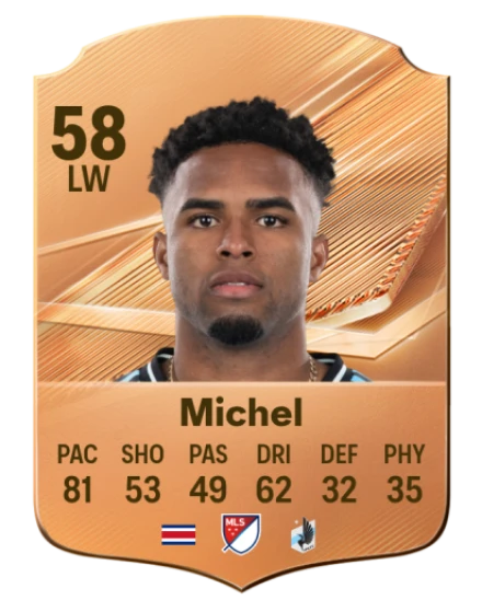 Michel 58 Bronze LW FC 27 card