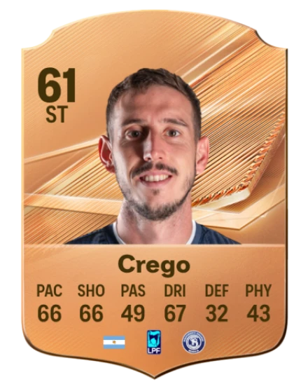 Crego 61 Bronze ST FC 27 card