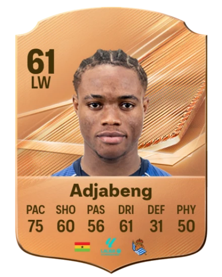 Adjabeng 61 Bronze LW FC 27 card