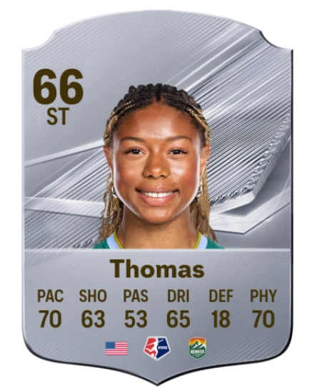 Thomas 66 Silver ST FC 27 card