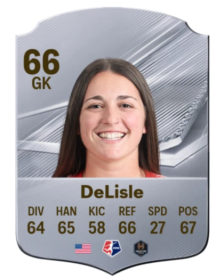 DeLisle 66 Silver GK FC 27 card