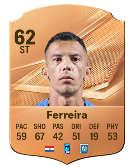 Ferreira 62 Bronze ST FC 27 card