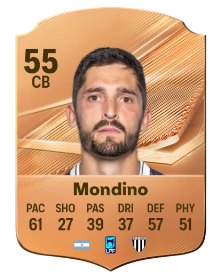 Mondino 55 Bronze CB FC 27 card