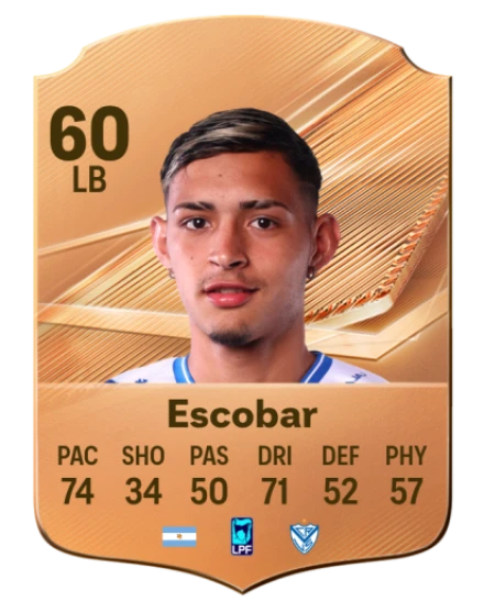 Escobar 60 Bronze LB FC 27 card