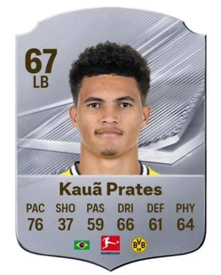 Kauã Prates 67 Silver LB FC 27 card