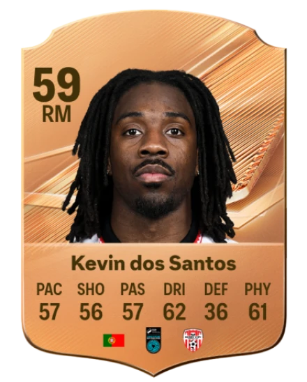 Kevin dos Santos 59 Bronze RM FC 27 card