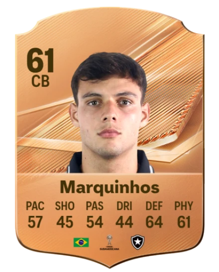 Marquinhos 61 Common CB FC 26 card