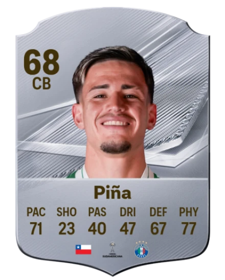 Piña 68 Common CB FC 26 card