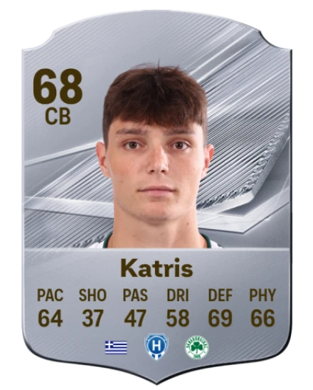 Katris 68 Silver CB FC 27 card