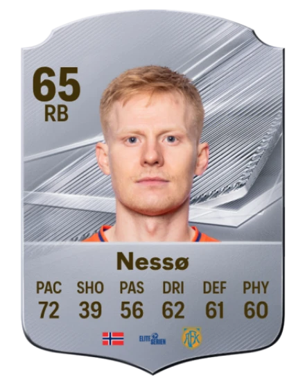 Nessø 65 Common RB FC 26 card