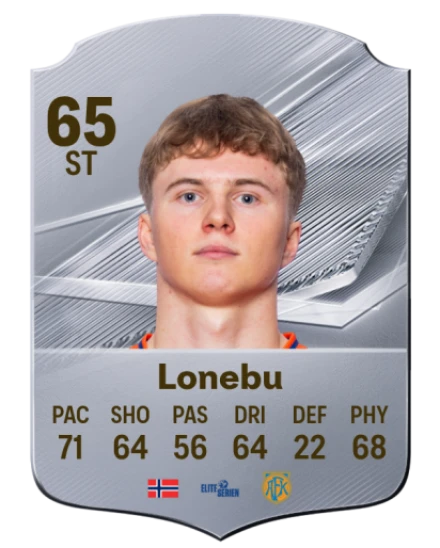 Lonebu 65 Rare ST FC 26 card