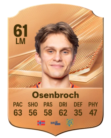 Osenbroch 61 Bronze LM FC 27 card