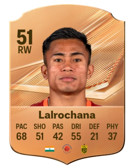 Lalrochana 51 Bronze RW FC 27 card