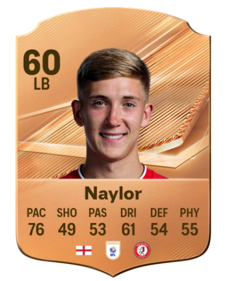 Naylor 60 Bronze LB FC 27 card