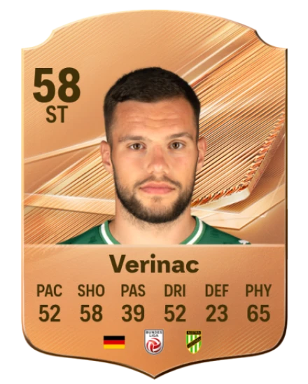Verinac 58 Bronze ST FC 27 card