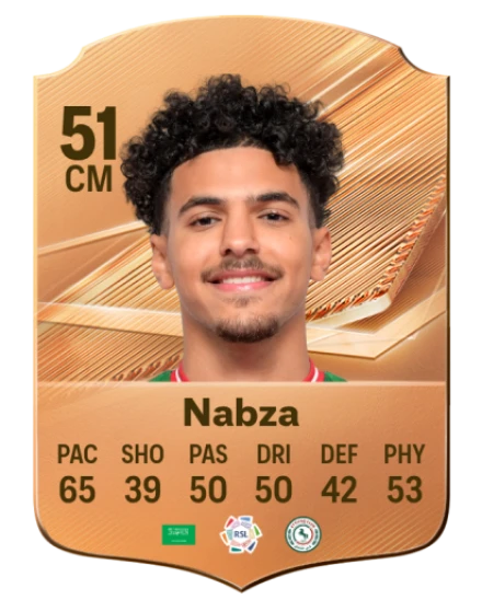 Nabza 51 Bronze CM FC 27 card