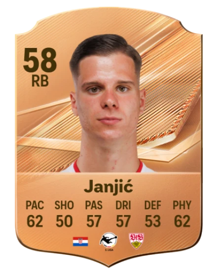 Janjić 58 Bronze RB FC 27 card