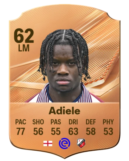 Adiele 62 Bronze LM FC 27 card