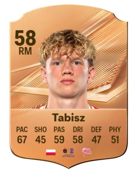 Tabisz 58 Bronze RM FC 27 card