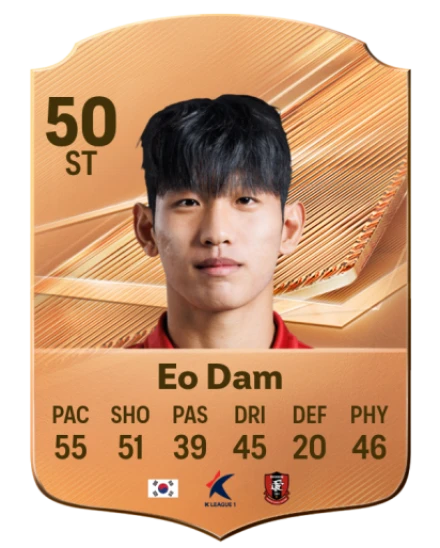 Eo Dam 50 Bronze ST FC 27 card