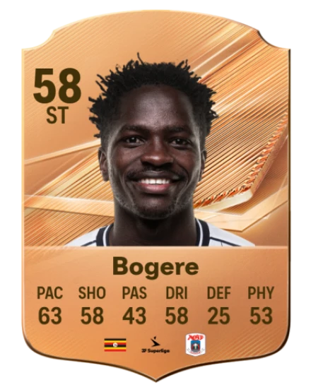 Bogere 58 Common ST FC 26 card