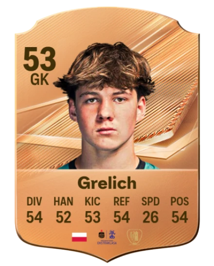 Grelich 53 Bronze GK FC 27 card