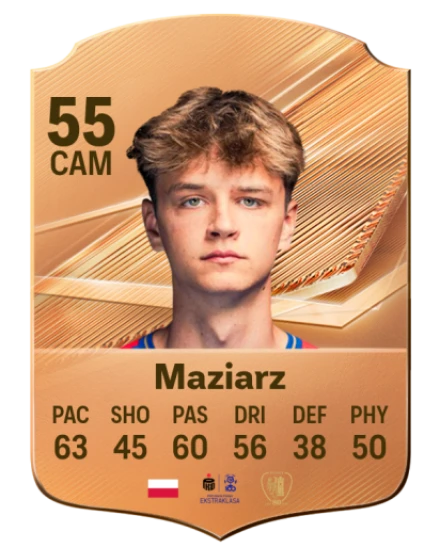 Maziarz 55 Bronze CAM FC 27 card