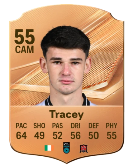 Tracey 55 Bronze CAM FC 27 card