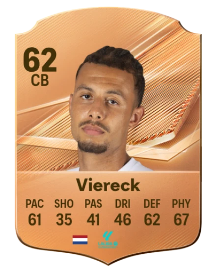 Viereck 62 Bronze CB FC 27 card