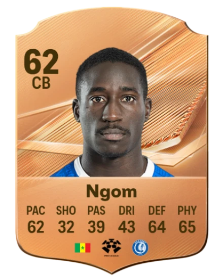 Ngom 62 Bronze CB FC 27 card