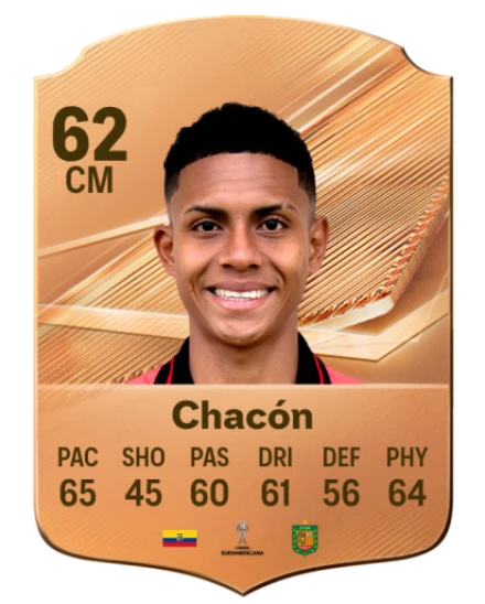 Chacón 62 Bronze CM FC 27 card