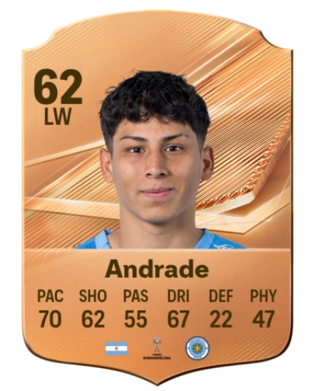 Andrade 62 Common LW FC 26 card