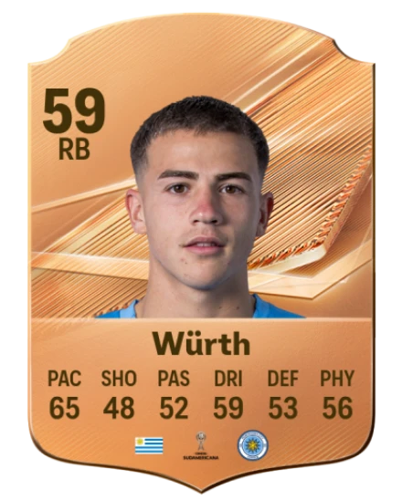 Würth 59 Common RB FC 26 card