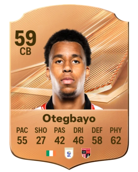 Otegbayo 59 Bronze CB FC 27 card