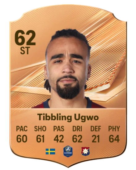 Tibbling Ugwo 62 Bronze ST FC 27 card