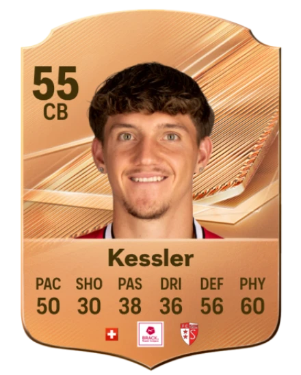 Kessler 55 Bronze CB FC 27 card