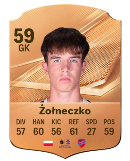 Żołneczko 59 Bronze GK FC 27 card