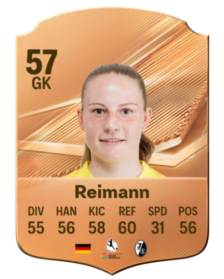 Reimann 57 Bronze GK FC 27 card
