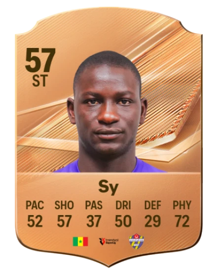 Sy 57 Bronze ST FC 27 card