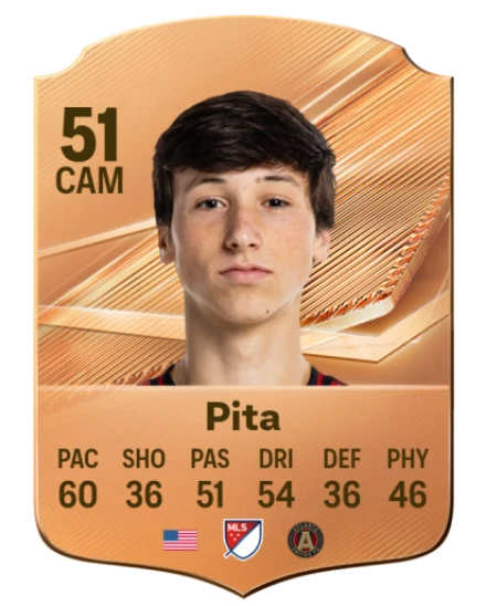 Pita 51 Bronze CAM FC 27 card