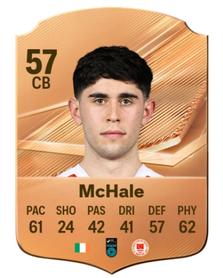 McHale 57 Bronze CB FC 27 card