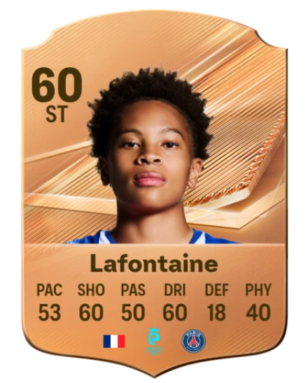 Lafontaine 60 Bronze ST FC 27 card