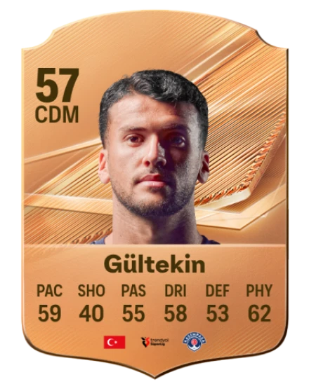 Gültekin 57 Bronze CDM FC 27 card