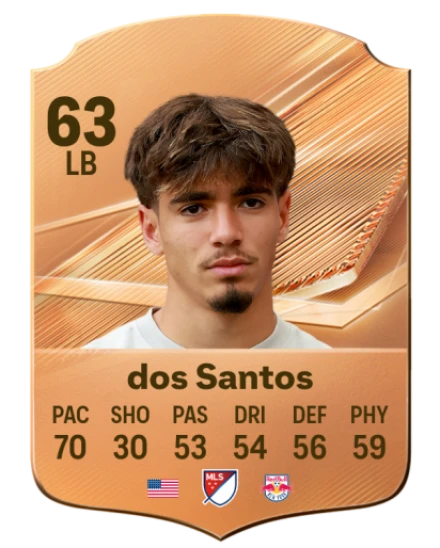 dos Santos 63 Common LB FC 26 card