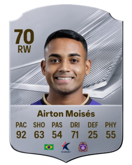 Airton Moisés 70 Common RW FC 26 card