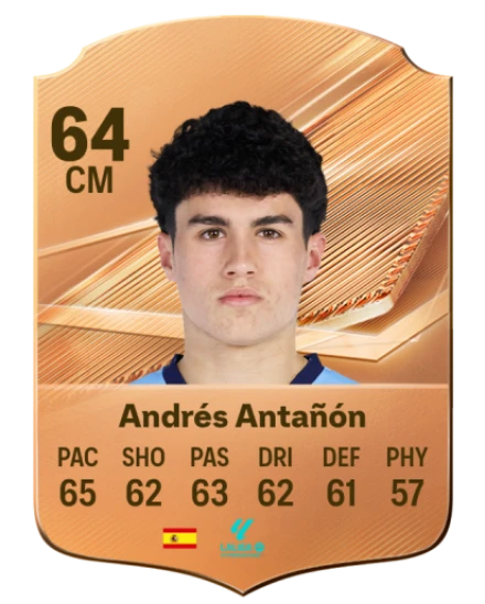 Andrés Antañón 64 Common CM FC 26 card