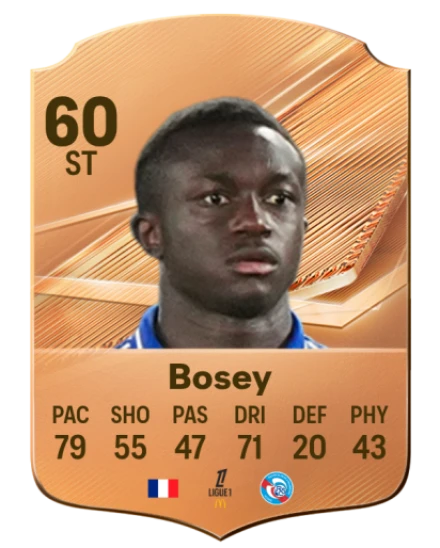 Bosey 60 Bronze ST FC 27 card