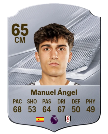 Manuel Ángel 65 Silver CM FC 27 card