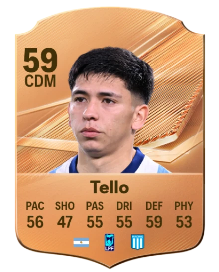 Tello 59 Bronze CDM FC 27 card